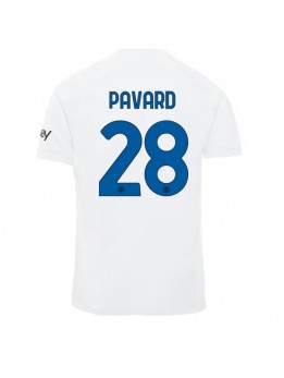 Billige Inter Milan Benjamin Pavard #28 Bortedrakt 2023-24 Kortermet